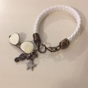 White bracelet